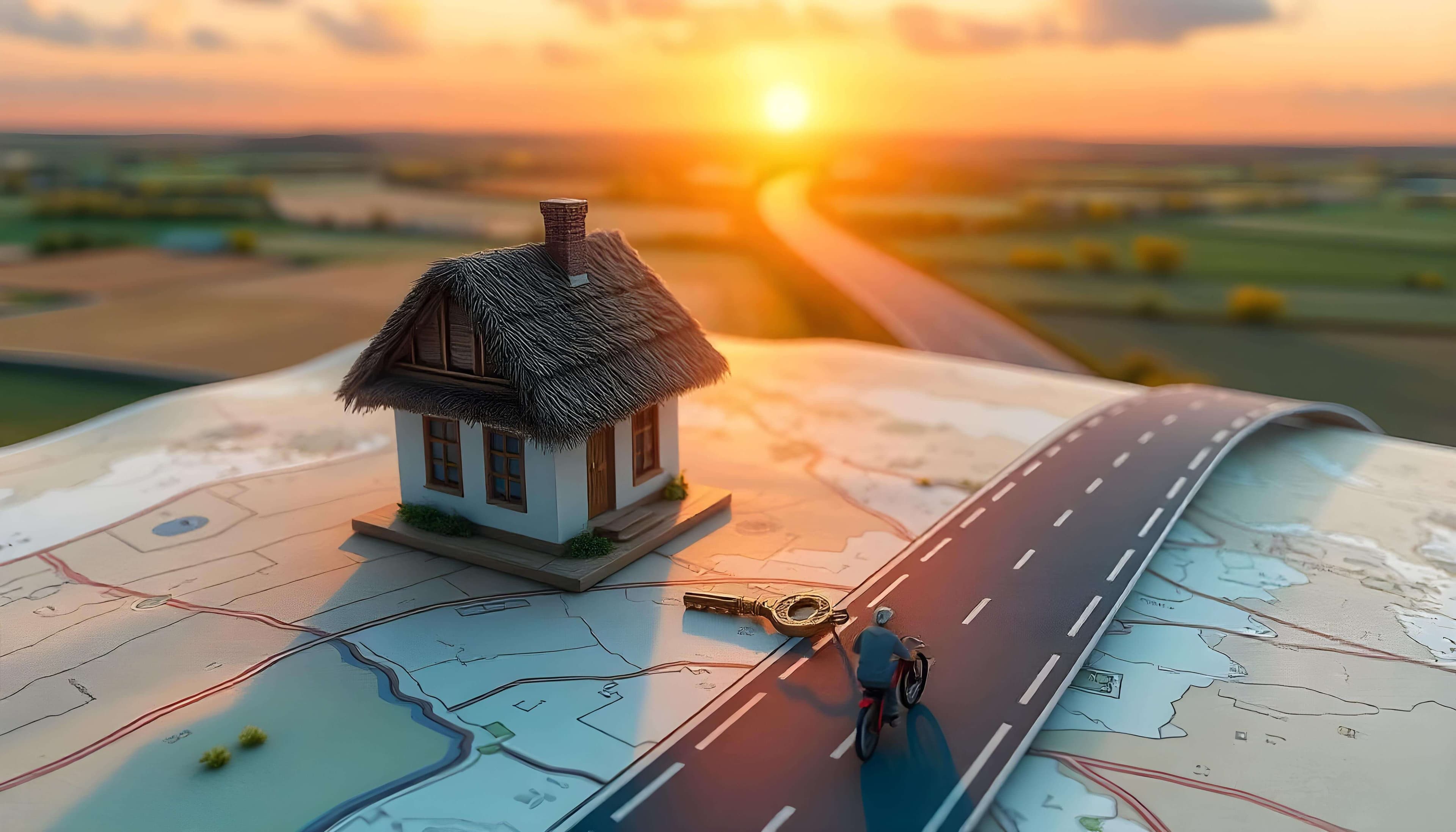 Roadmap outlining the buyer's journey from research and planning through to owning property